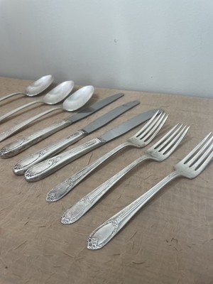 Vintage Rogers & Bro. IS Reinforced Plate Silverware 3 spoons, 3