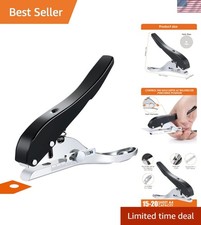Versatile 4mm Single Hole Punch - Perfect for Paper, Cardboard, and ID Cards