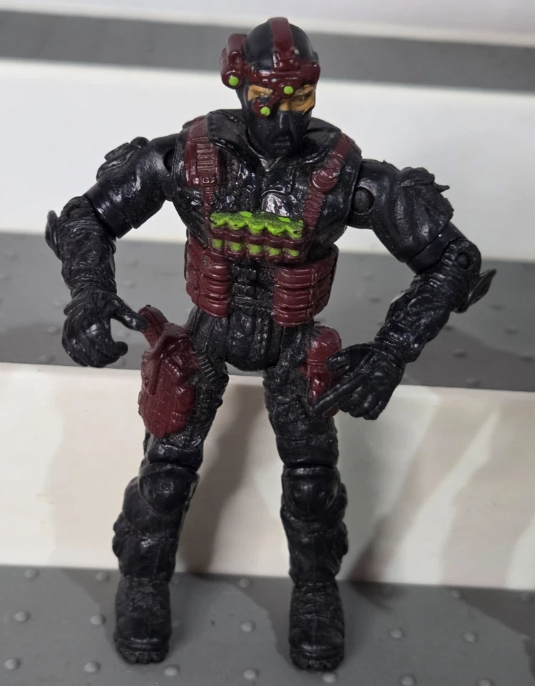 Lote De 3 Figuras De Acción De Colección 2003 Lanard The Corps 4"" Ejército Militar Foto 2 de 4