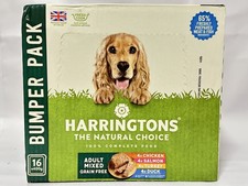 Harringtons Complete Wet Dog Food Adult Mixed Grain Free Trays 16 x 400g 2.97 per kilo