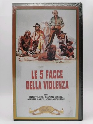 Vhs DIE 5 GESICHTER DER GEWALT HENRY SILVA WYNN CAREY ANDERSON ZEITLOS