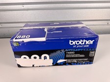 Brother TN880 Black Toner High Yield OEM   Open Box Inner Bag Open Unused