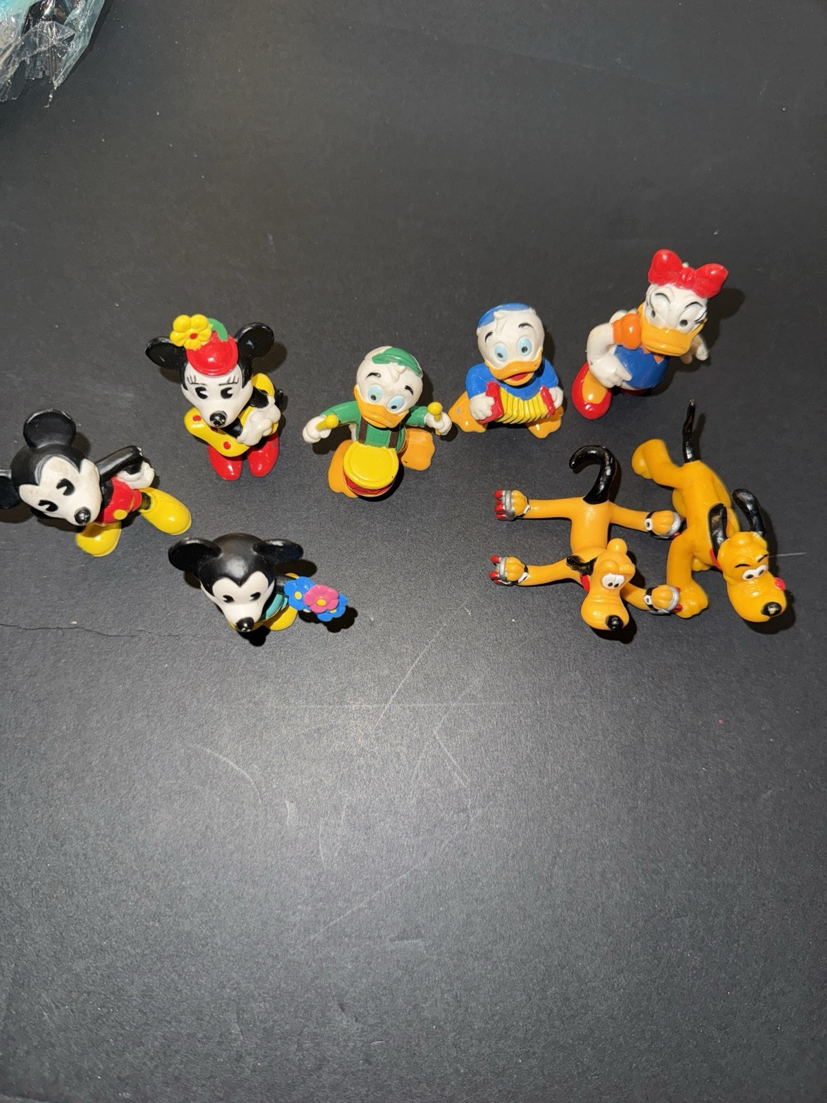 Vintage 1980s Disney Action Figures Lot of 8 Collectibles