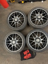 Genuine VW Golf MK4 25th Anniversary 18” BBS Rc336 Alloy Wheels 1J0601025AM