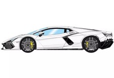 1/43 Lamborghini Revuelto 2024 Altanero Wheel Bianco Monocerus Diecast