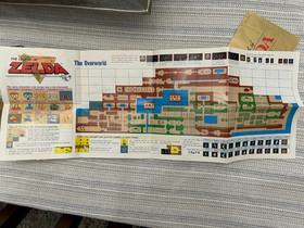 Nintendo (CIB) The Legend of Zelda - Complete Game, Box, Manual & Map - NES