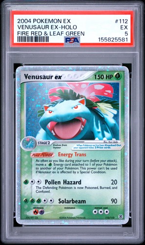 Venusaur ex graded PSA 5 for sale on eBay