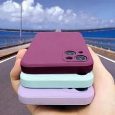 Original Liquid Silicone Phone Case For iPhone 17 16 15 14 13 11 12 15 Pro Max M