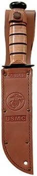 Sheath Perfect for Military Hunting and Sporting Knives Leather Brown 7 Inch