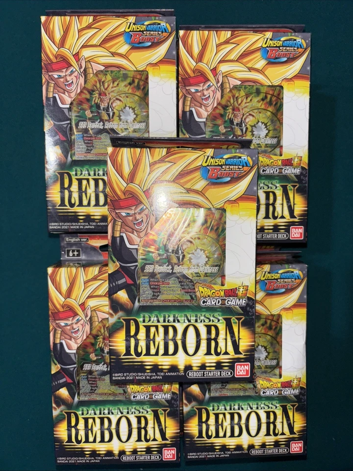 Bandai Dragon Ball Super Card Game Darkness Reborn Reboot Starter SD16 13 Stück - Bild 3 von 4