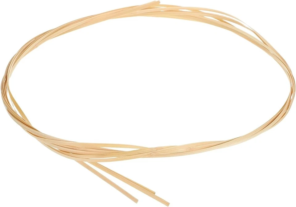 Tiras de bambú para tejer cesta artesanía hágalo usted mismo manualidades muebles araña 3 rollos Foto 3 de 4