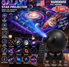 Galaxy Projector Night Light with 12 Image Discs, LED Planetarium Bedroom Star