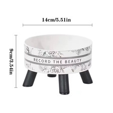 Ciotola per Piedi Alti per Cani E Gatti Ciotola per Animali Domestici Antiscivol