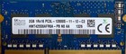 Barrette de RAM  2GB DDR3L PC3L-12800S SODIMM 1Rx8 Testée & fonctionnelle