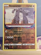 111/196 Stonjourner Reverse Holo Rare Card Lost Origin Pokémon TCG