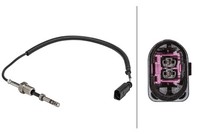 Vor Abgasturbolader Hella 6PT 358 181-101 Sensor, Abgastemperatur FüR Vw