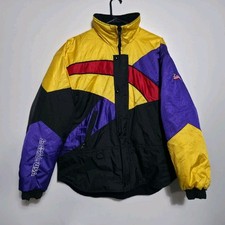 Vintage Sno Rider Snowmobile Jacket Med 3M Thinsulate Size Large USA Made
