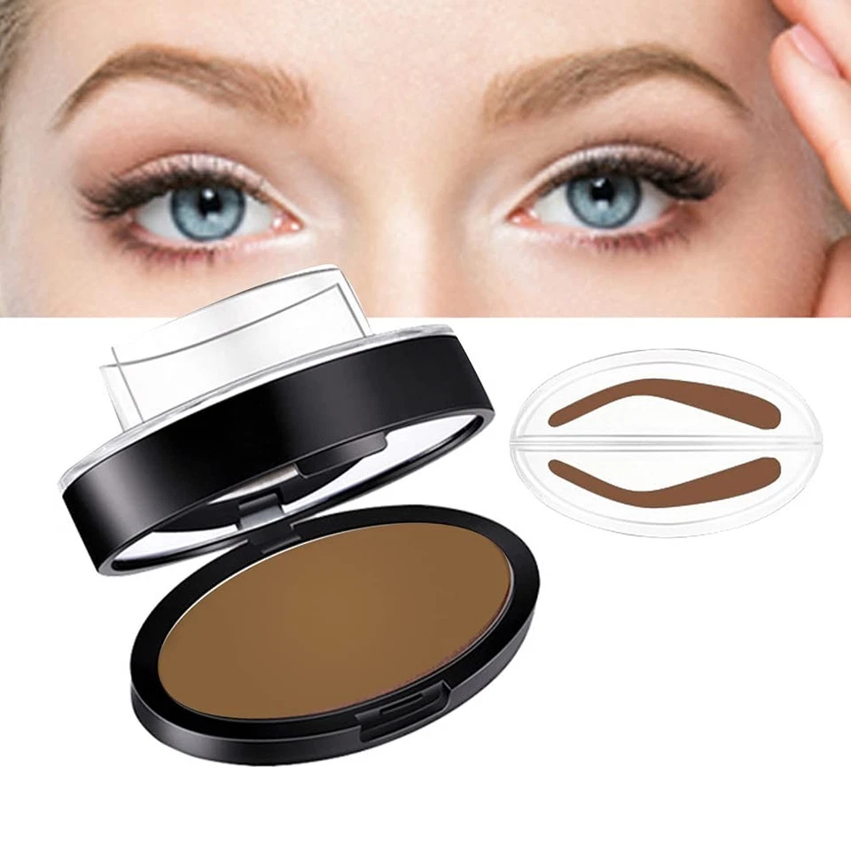 Ultimate Eyebrow Shaping Powder Stamp Eye Brow Makeup Perfect Gift - Image 2 of 4