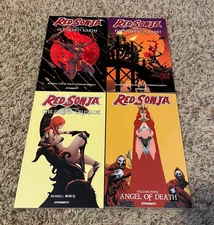Red Sonja Vol 1 2 3 4 by Mark Russell TPB Complete Series Conan