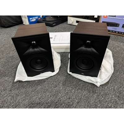 JBL STAGE 240B 元箱付き JBL Stage 240B Bookshelf Speakers Pair Espresso Home Audio Stereo