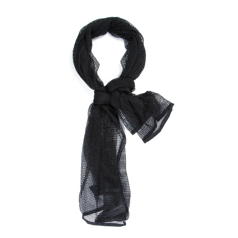 Bufanda de malla de camuflaje transpirable pañuelo para la cabeza bufanda de ciclismo velo de francotirador Foto 4 de 4