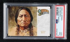 2009 Upper Deck Football Heroes Historical Sitting Bull #457 PSA 9 MINT 1s62