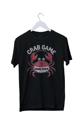 Crab Game Don't Look At The Crab T-Shirt Grafikdruck T-Shirt S M L XL 2 3 4 XL