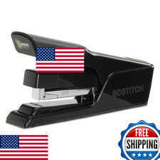 Bostitch EZ Squeeze 40-Sheet Flat Clinch Desktop Stapler Black B9040