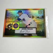 Angel Pagan 2006 Topps '52 Gold Chrome Parallel Rookie Card /52 #76