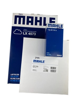 Original Mahle set oil filter air filter cabin filter LX 4573 LA 1123 OX1137D