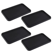 4 Pcs Car Anti-slip Storage Pad Silicone Dashboard Phone Holder Skid