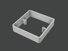 1 GANG Socket Switch Spacer 20mm /  1-Gang WHITE Back Box Extender