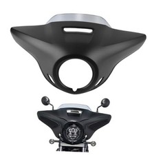 Motorcycle Front Headlight Fairing Cowl with Smoke Matte Black with Smoke