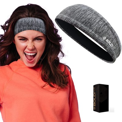 Boldfit Kopfband für Laufen Und Workout Grau Farbe