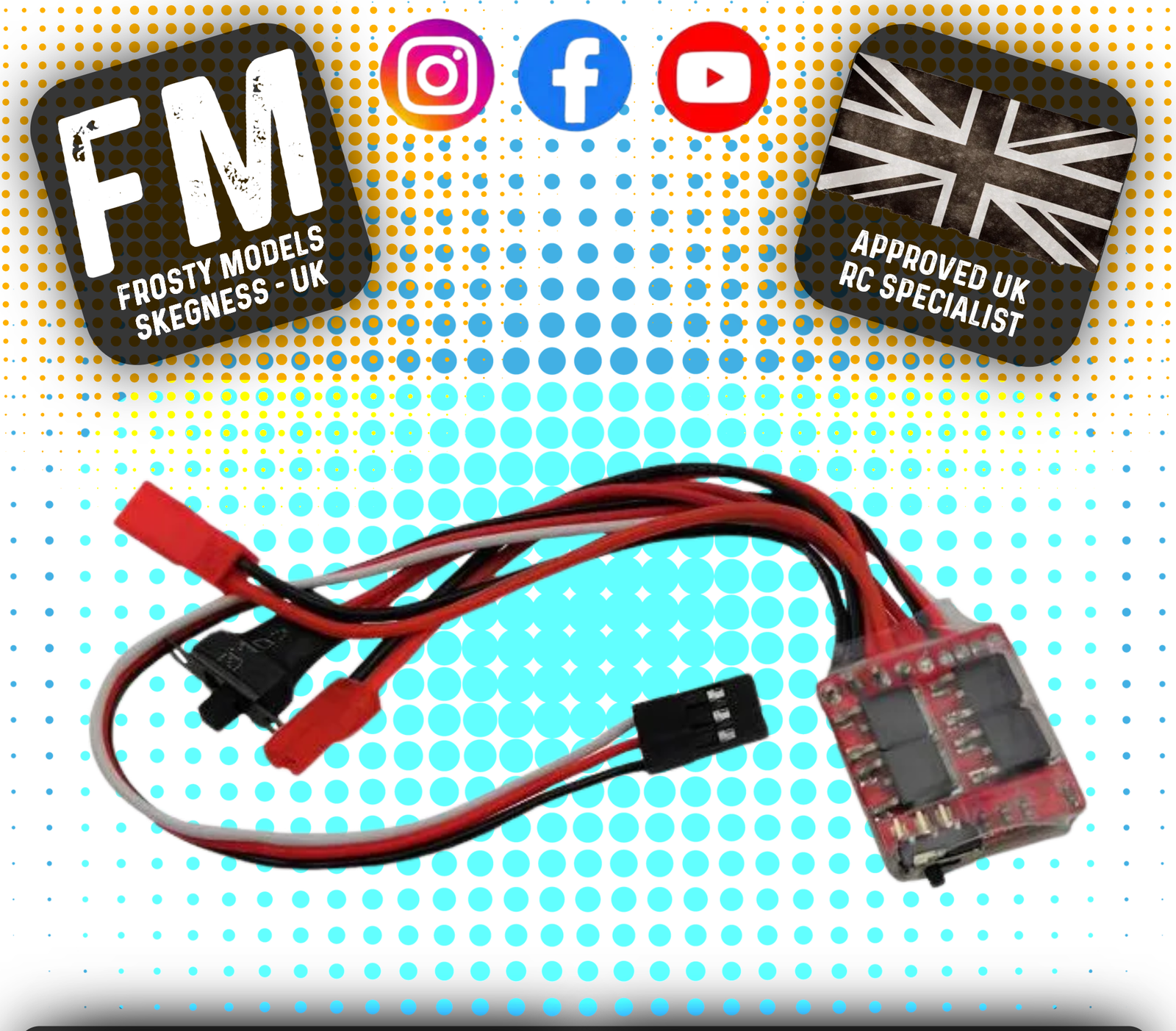 RC OVERHAUL - ROCK CRAWLER Winch Control ESC (Control Via Receiver) - 30AG-RCO-C