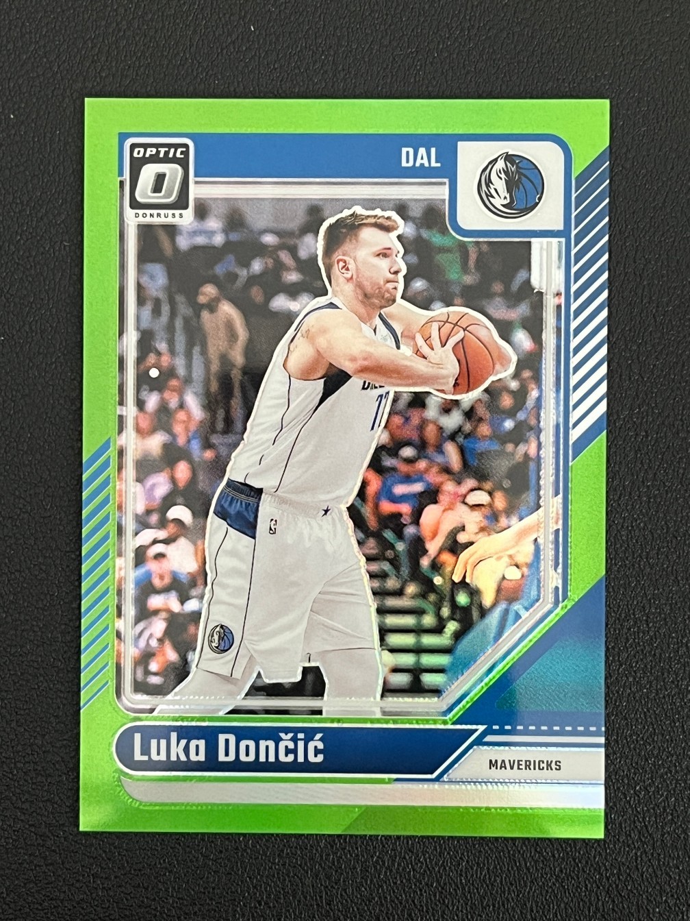 Luka Doncic 2024-25 Panini Donruss Optic Lime Green /149 #214