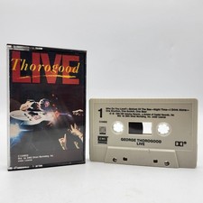 George Thorogood Live Cassette 1986 EMI America Rounder C154652