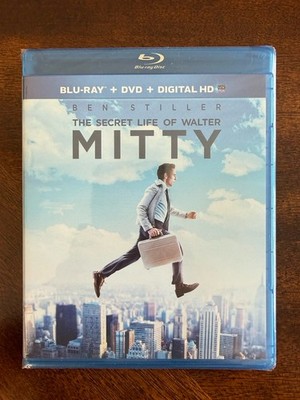 The Secret Life Of Walter Mitty (Blu-Ray, Ben Stiller) - FAST HANDLING