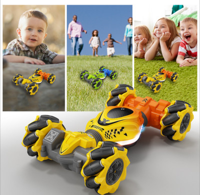 Induction Mini Gesture Twist Car Transform Car Watch Remote Control Double sided