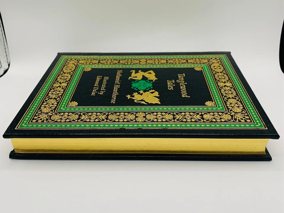 Leather Easton Press TANGLEWOOD TALES Nathaniel Hawthorne Color Illus By Dulac - Image 4 of 4