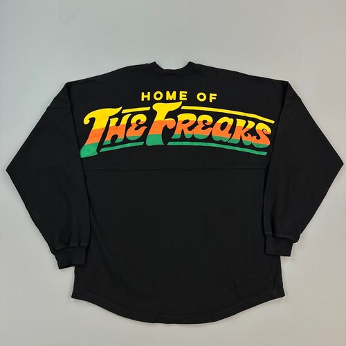 Panic At The Disco Spirit Jersey Women's Medium Black House Of The Freaks Logo
