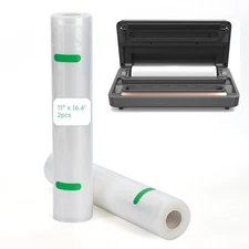 Vacuum Sealer Rolls Bags Compatible with Anova Culinary Vacuum Sealer Machine...