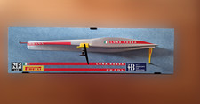 Mezzo scafo Luna Rossa AC75 Prada Pirelli 2024 America' s Cup 37th su mattonella