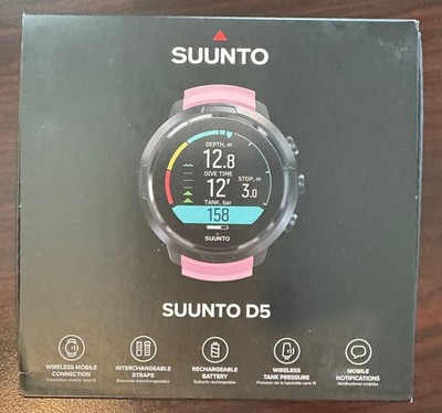 New Unopened Suunto D5 Wildberry Dive Computer Watch for Scuba Diving