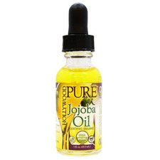 Hollywood Pure Jojoba Hair and Skin Oil 1 Oz. Pack of 2