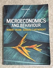 Microeconomics And Behaviour / Robert Frank