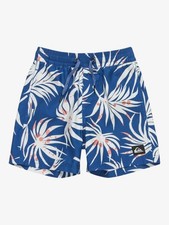 Quiksilver Mens Blue Swimming Shorts Everyday Mix Volley Surfing Size L NWT