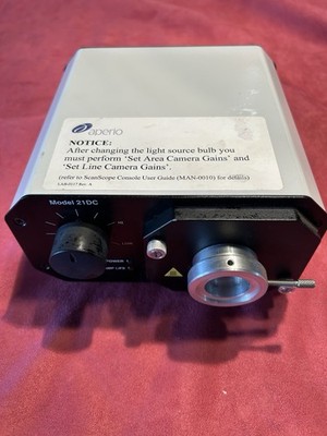 Aperio Scanscope Model 21DC Fiber Optic Illuminator