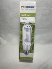 Plantmax Mh Sky Blue Spectrum Metal Halide 600 Watt - 7200k Lamp Bulb Plant Max