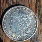 1899 O Morgan Silver Dollar with Slight Die Crack